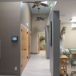 Interior hallway and rooms
