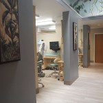 Interior hallway and rooms
